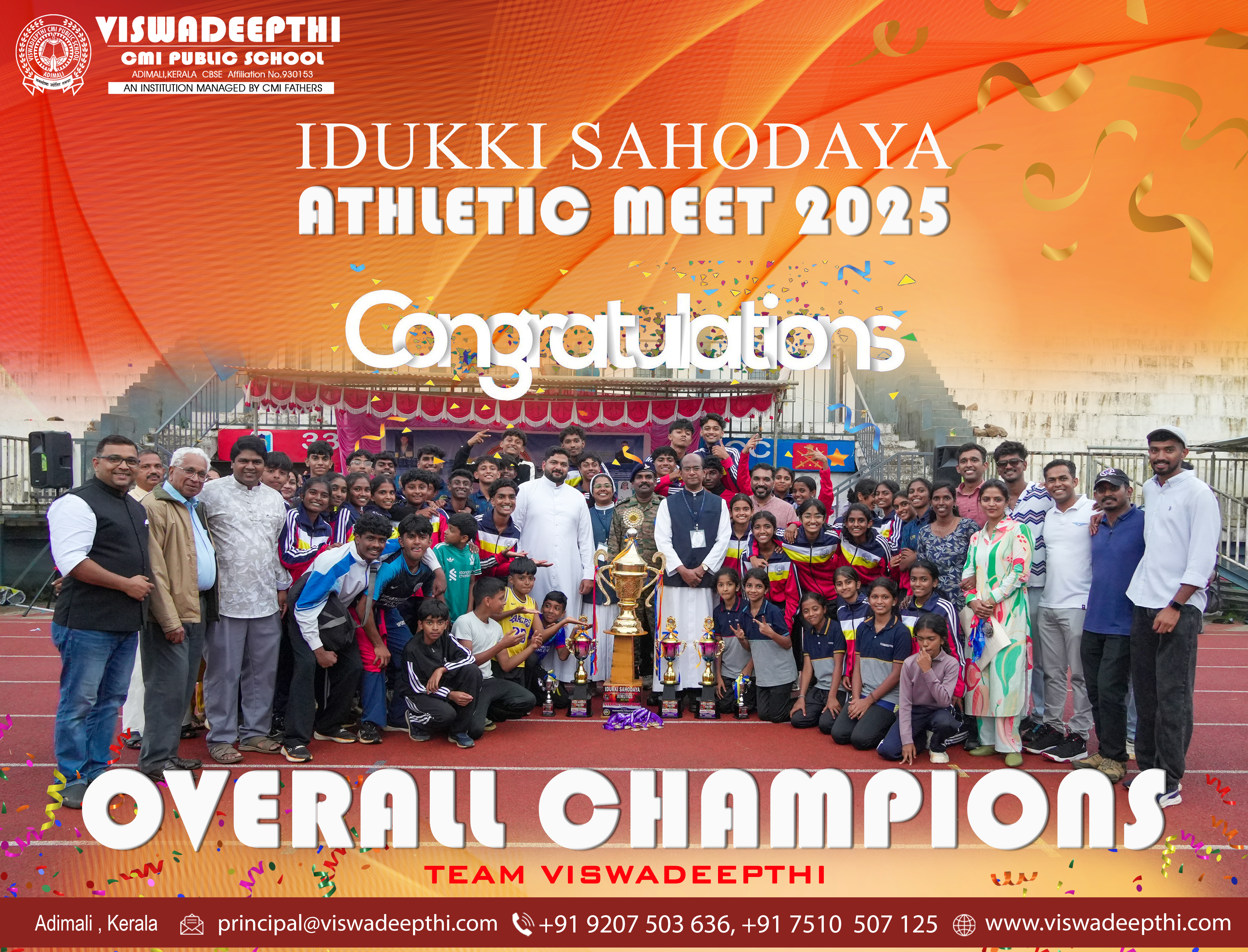 IDUKKI SAHODAYA ATHLETIC MEET 2025